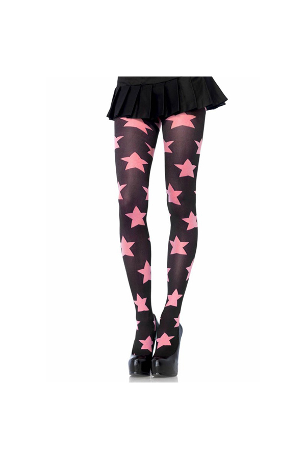 Leg Avenue hulahop čarape sa pink zvezdicama LEGAV04455